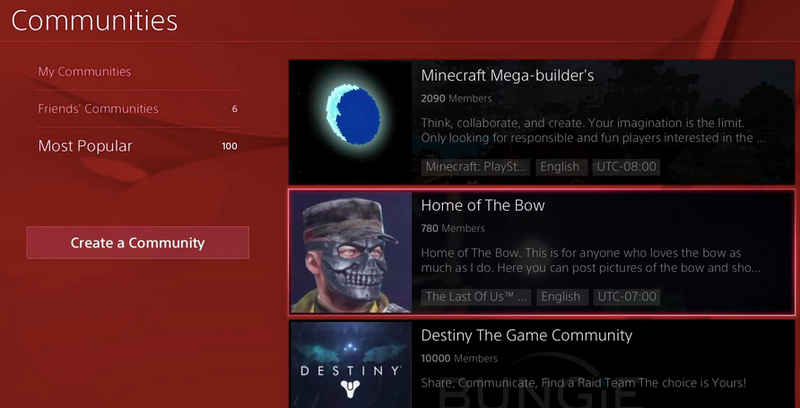 Illustration for article titled The Most Popular PS4 Communities Are Hilarious (And Sometimes Awful)